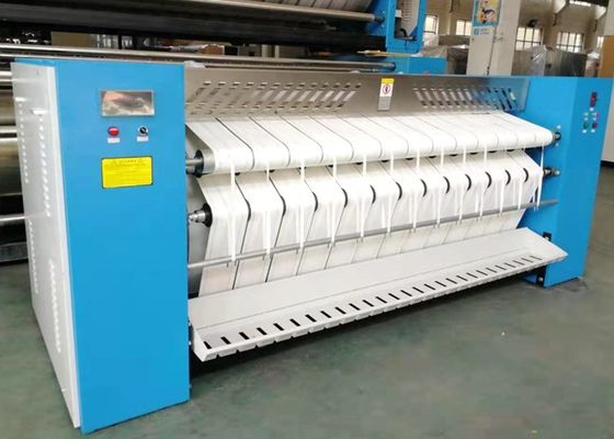 Máquina de passar roupas automática para hotéis 1600 mm calandra industrial