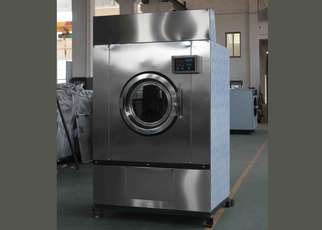 Grande máquina de lavar industrial de 70 quilogramas, carga da parte dianteira do extrator da arruela