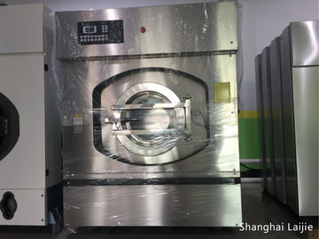 Máquina de lavar totalmente automático com secador, extrator da arruela da barreira 50kg